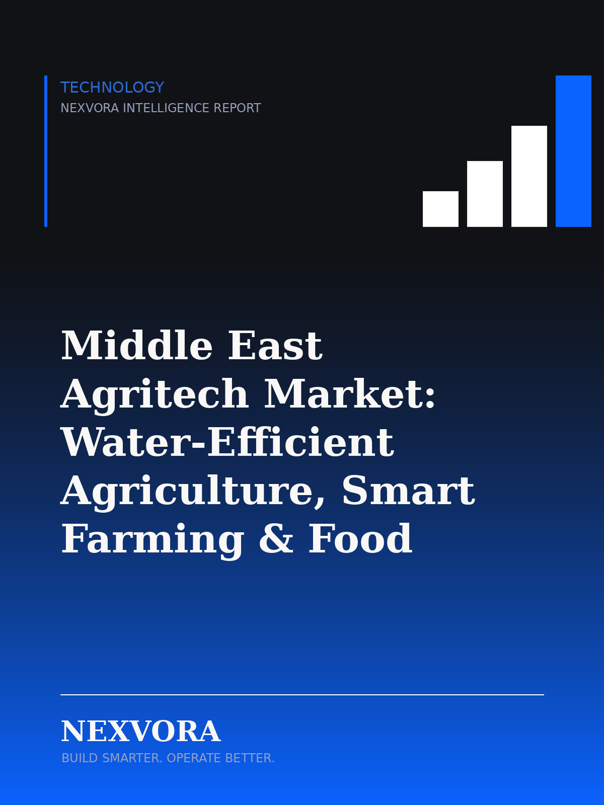 Middle East Agritech Market — Water-Efficient Agriculture, Smart Farming & Food Security Intelligence Report