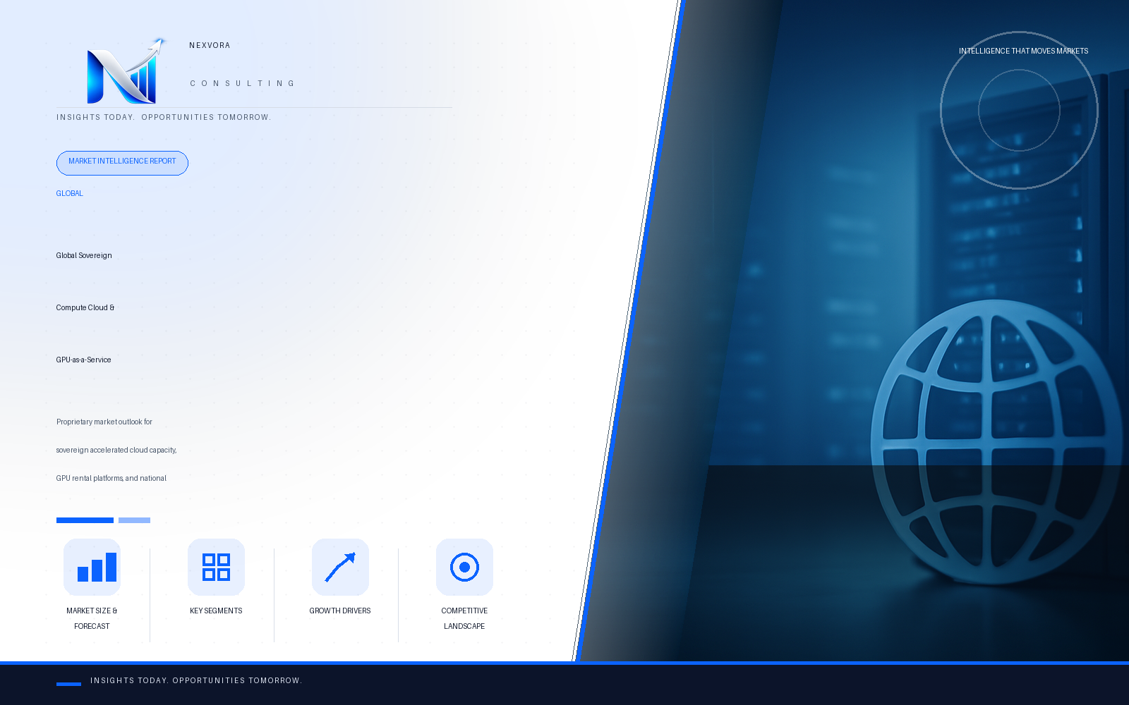Global Sovereign Compute Cloud & GPU-as-a-Service Infrastructure Market — Intelligence Report