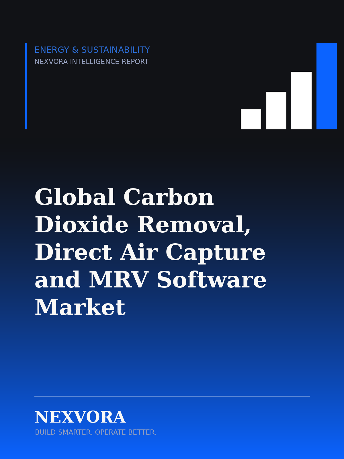 Global Carbon Dioxide Removal, Direct Air Capture and MRV Software Market — Intelligence Report