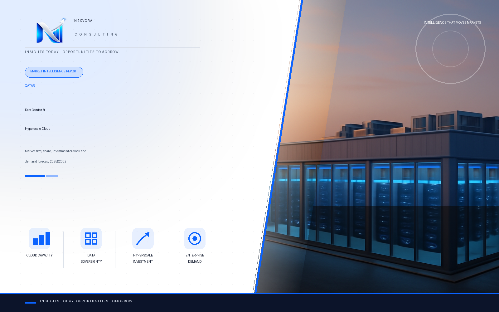 Qatar Data Center and Hyperscale Cloud Market — Intelligence Report