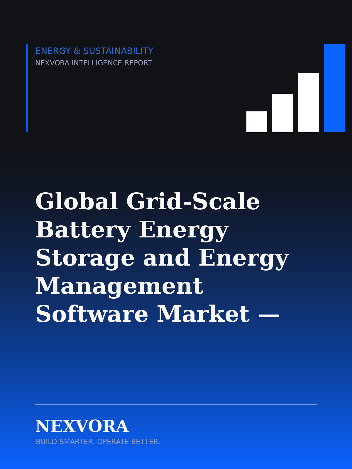 Global Grid-Scale Battery Energy Storage and Energy Management Software Market — Intelligence Report
