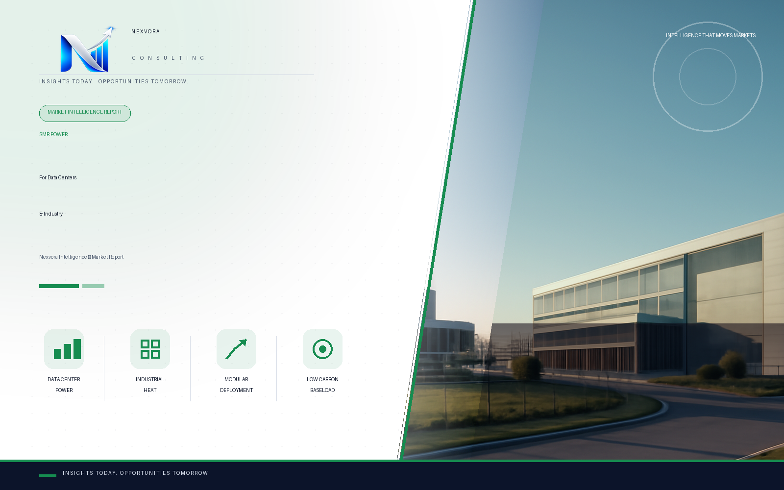 Global Small Modular Reactor Power for Data Centers & Industrial Sites Market — Intelligence Report