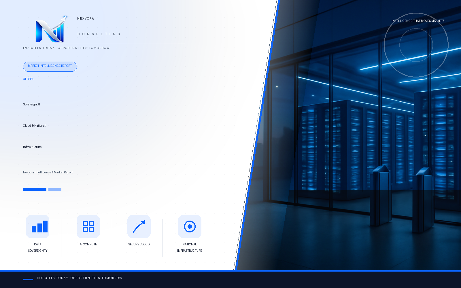 Global Sovereign Compute Cloud & National Intelligent Infrastructure Market — Intelligence Report