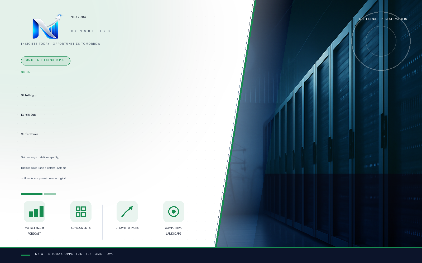 Global High-Density Data Center Power Infrastructure and Grid Interconnection Market — Intelligence Report