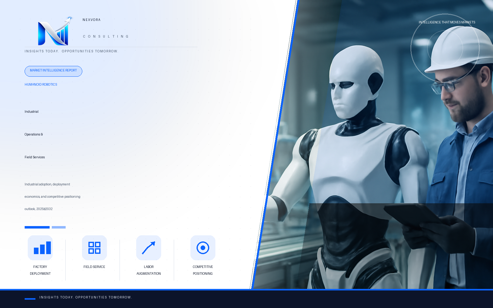 Global Humanoid Robotics for Industrial Operations & Field Services Market — Intelligence Report
