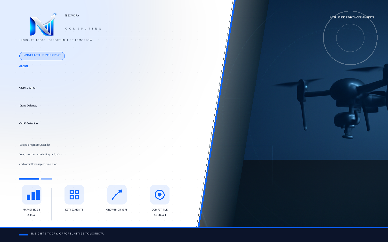 Global Counter-Drone Defense, C-UAS Detection and Autonomous Airspace Security Market — Intelligence Report
