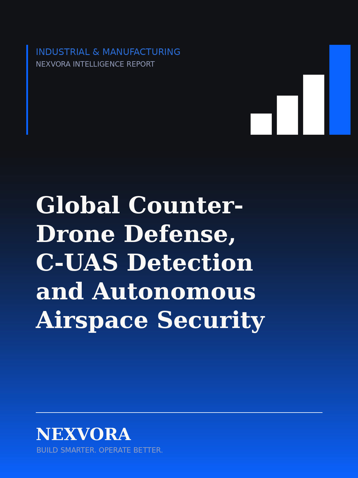 Global Counter-Drone Defense, C-UAS Detection and Autonomous Airspace Security Market — Intelligence Report