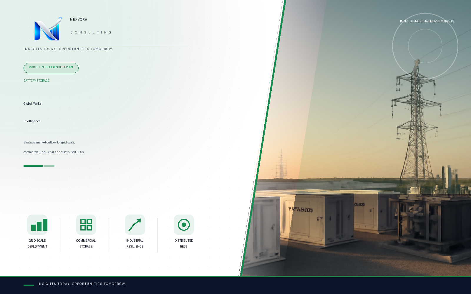 Global Battery Energy Storage Systems Market — Intelligence Report