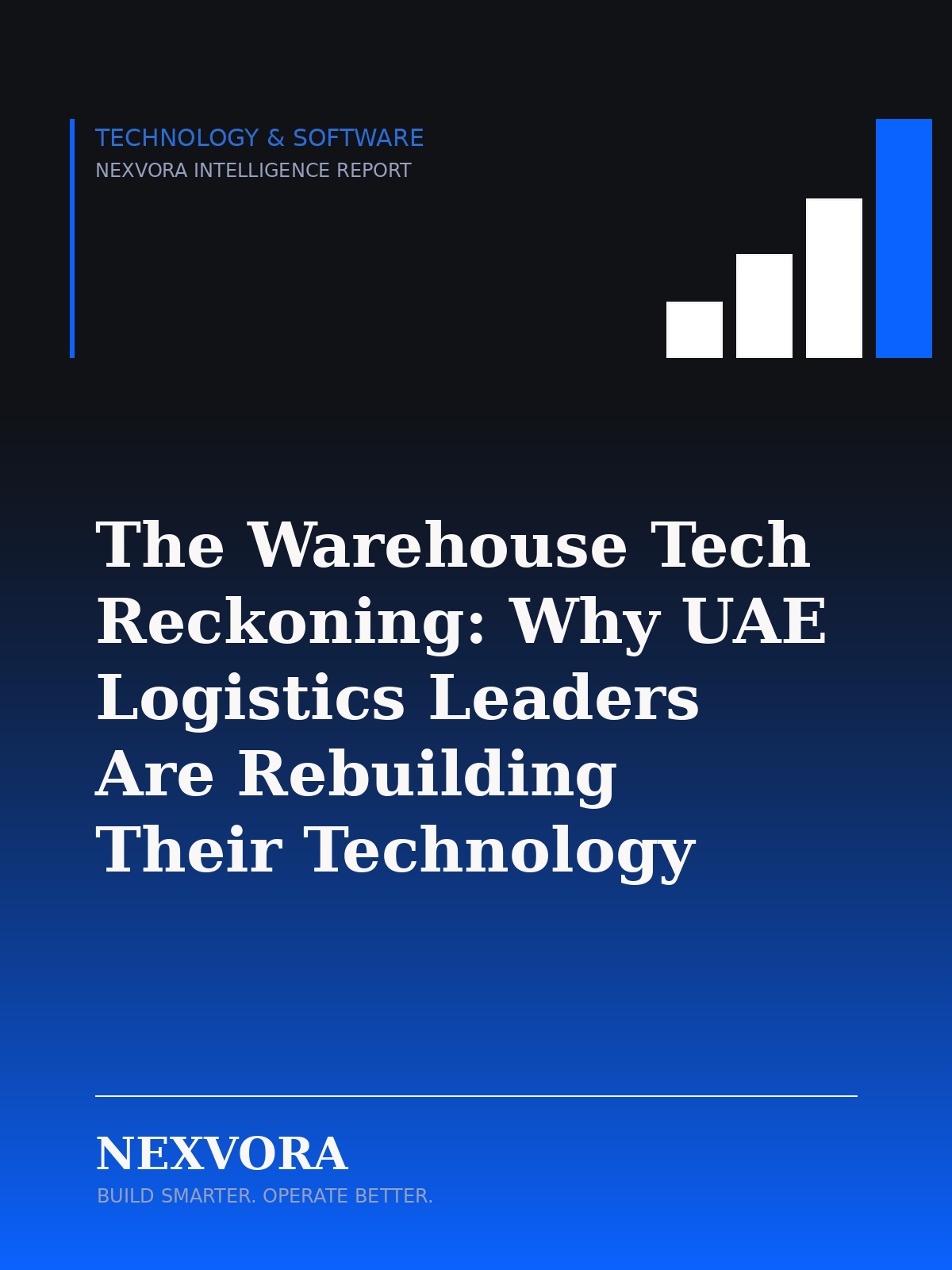 The Warehouse Tech Reckoning: Why UAE Logistics Leaders Are Rebuilding Their Technology Stack from the Ground Up