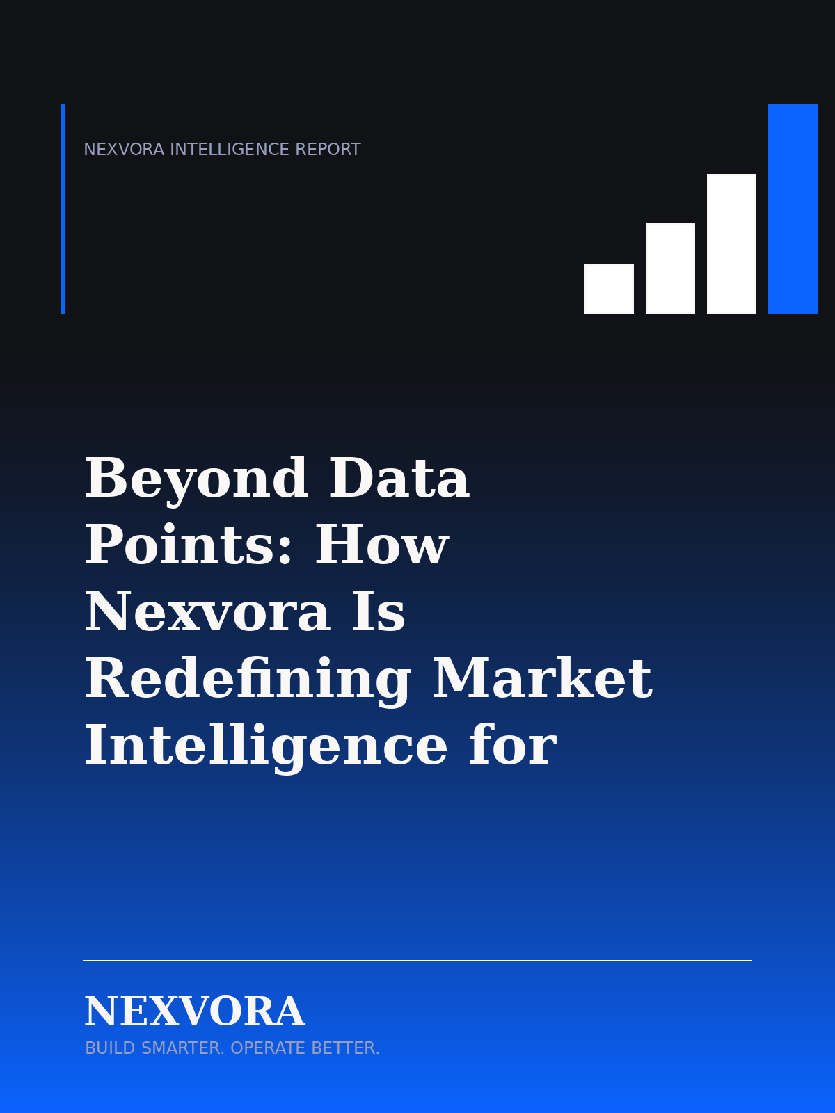 Beyond Data Points: How Nexvora Is Redefining Market Intelligence for the Modern Business Era