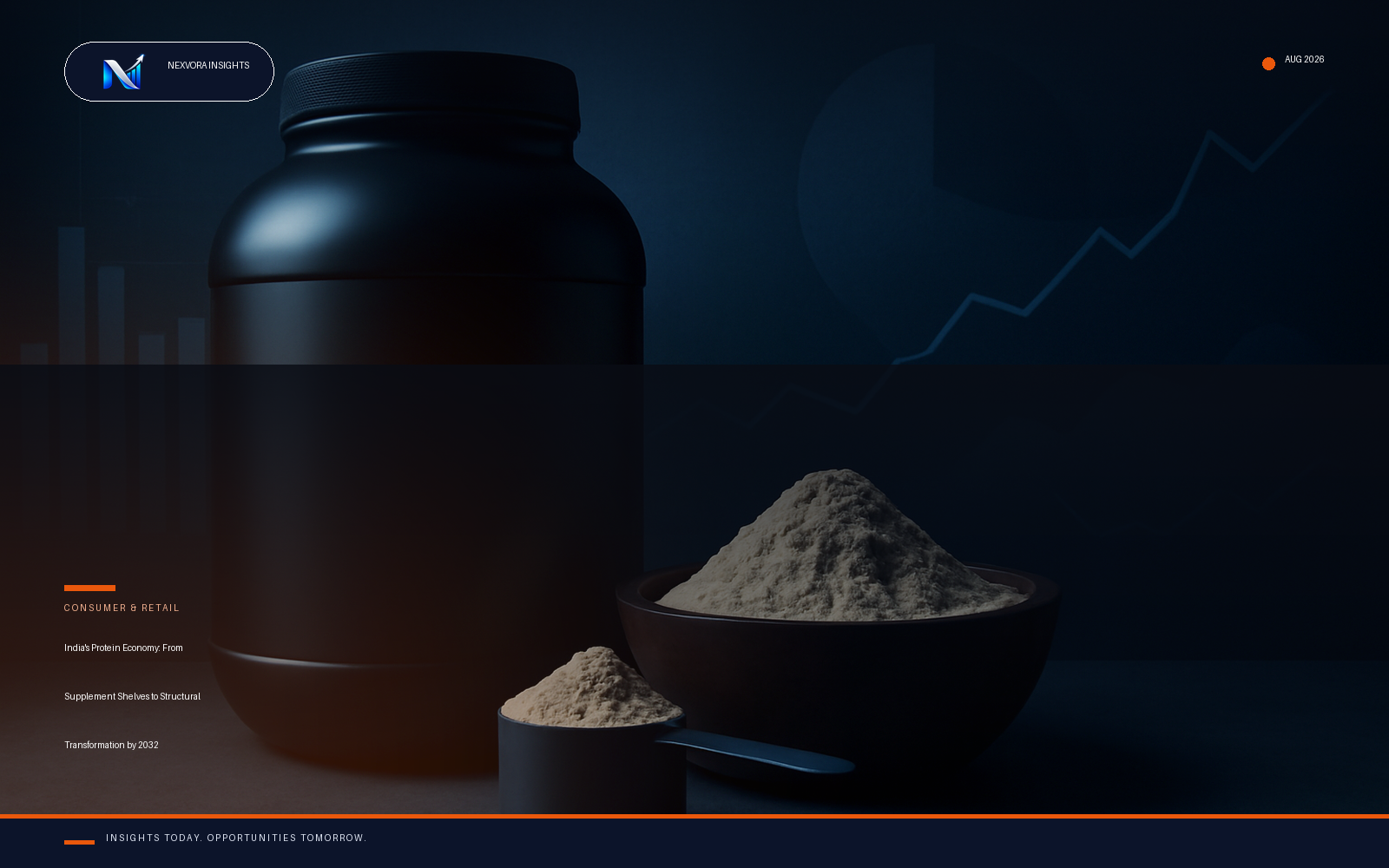India's Protein Economy: From Supplement Shelves to Structural Transformation by 2032