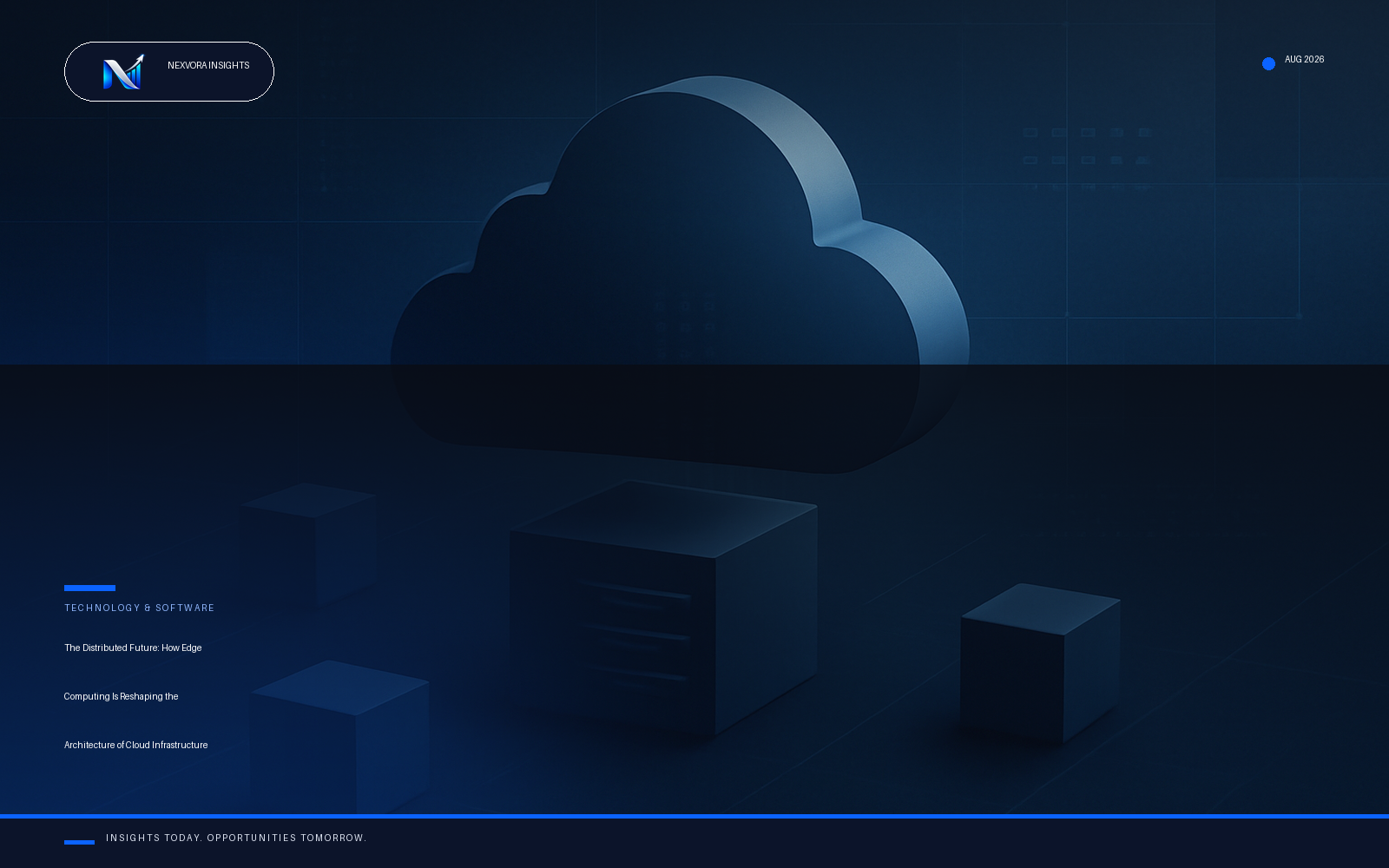 The Distributed Future: How Edge Computing Is Reshaping the Architecture of Cloud Infrastructure
