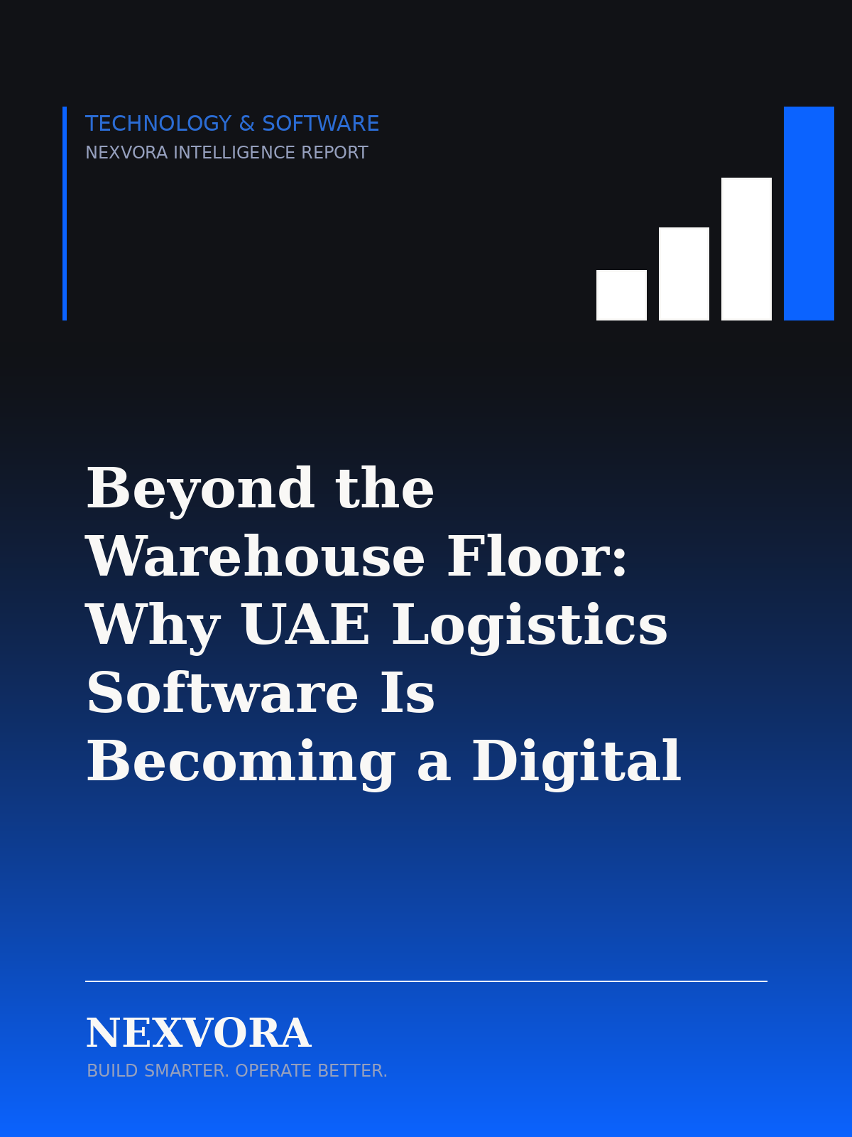 Beyond the Warehouse Floor: Why UAE Logistics Software Is Becoming a Digital Infrastructure Play