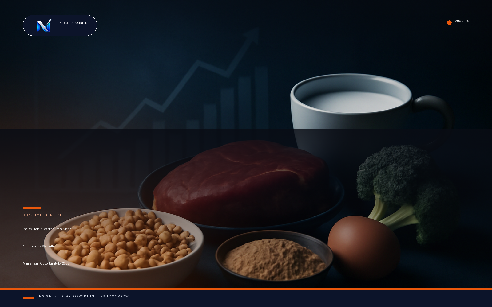 India's Protein Market: From Niche Nutrition to a $50 Billion Mainstream Opportunity by 2032