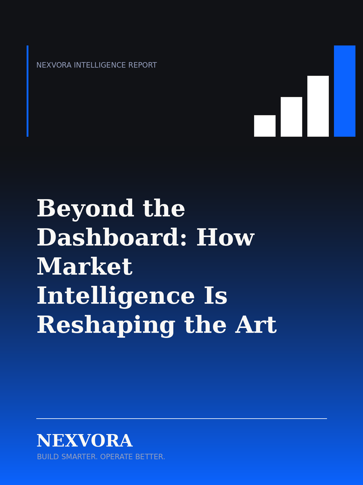 Beyond the Dashboard: How Market Intelligence Is Reshaping the Art of Strategic Consulting