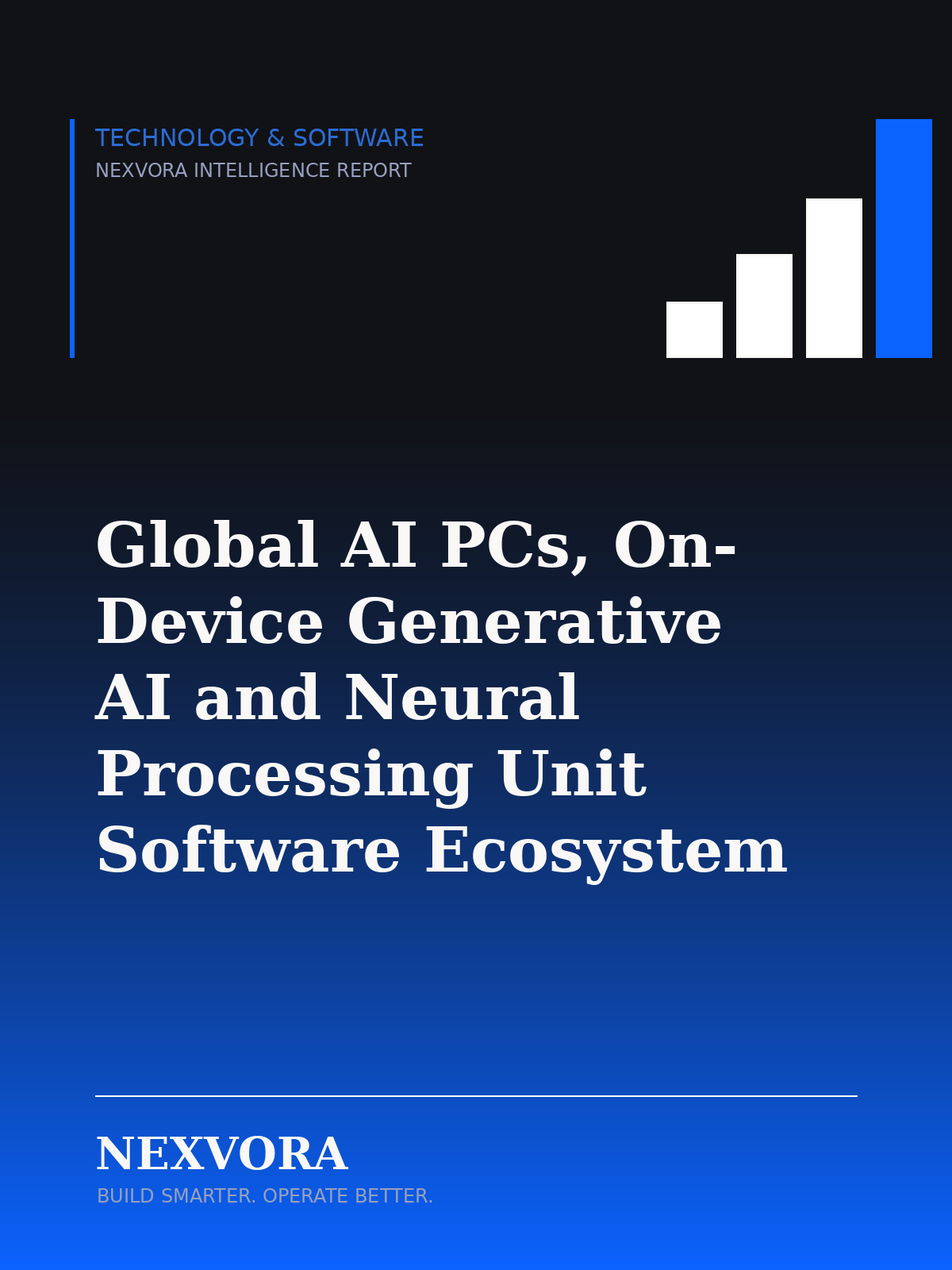 Global Intelligent PCs, On-Device Generative Computing and NPU Software Ecosystem — Intelligence Report