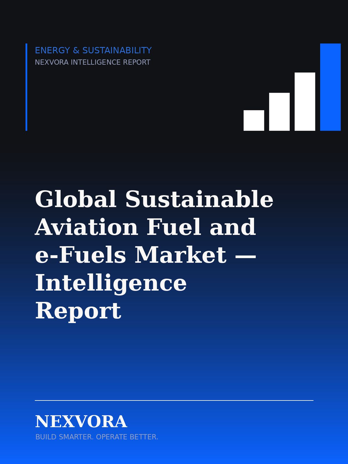 Global Sustainable Aviation Fuel and e-Fuels Market — Intelligence Report