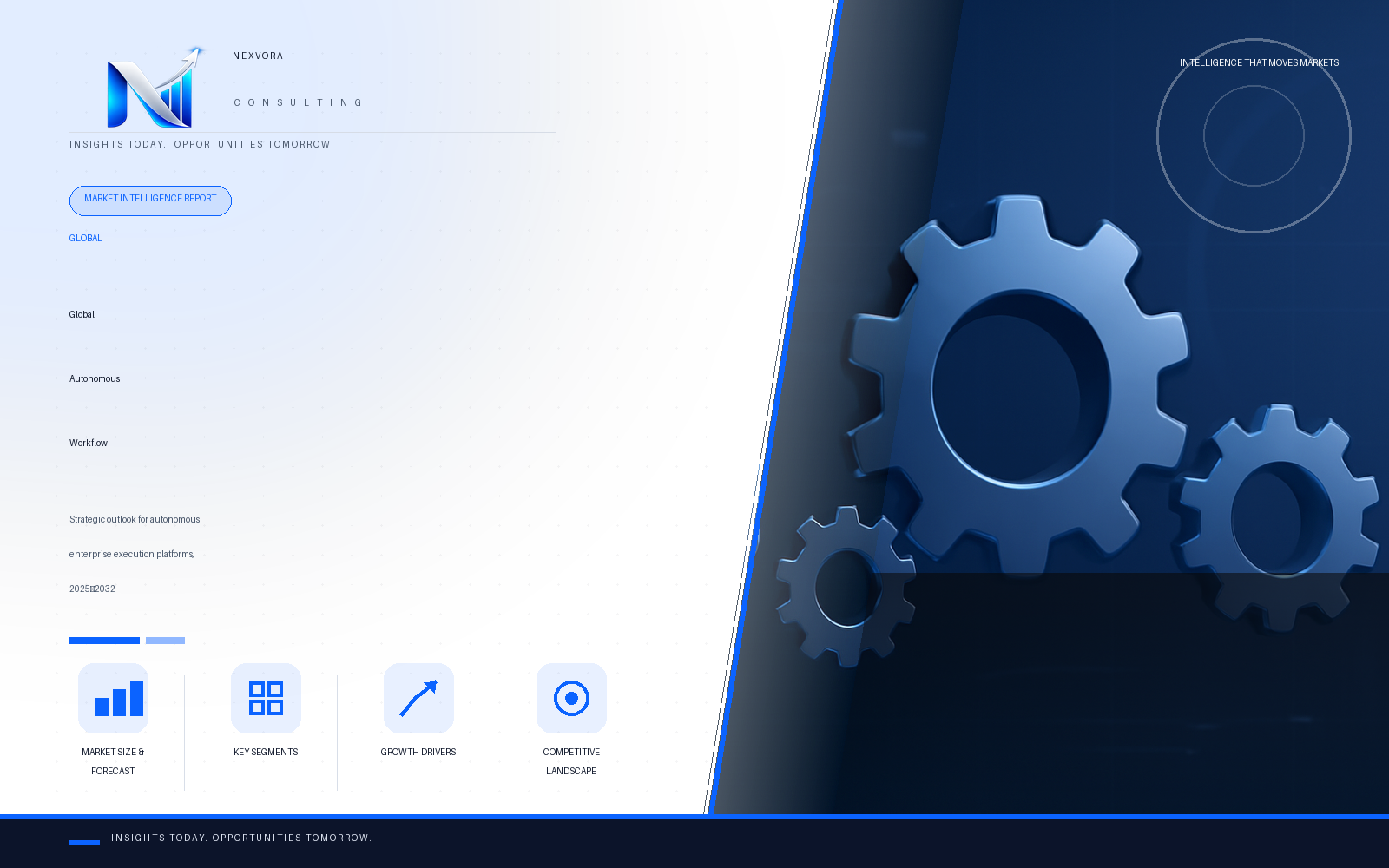 Global Autonomous Workflow Automation and Enterprise Orchestration Market — Intelligence Report